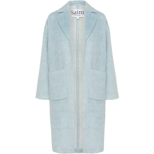 Coats > Single-Breasted Coats - - Saint Tropez - Modalova