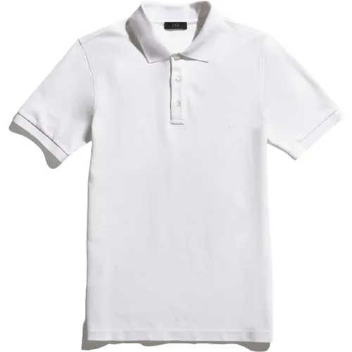 Fay - Tops > Polo Shirts - White - Fay - Modalova