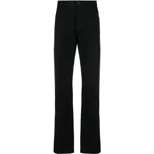 Trousers > Straight Trousers - - Giorgio Armani - Modalova