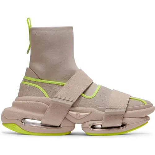 Balmain - Shoes > Sneakers - Gray - Balmain - Modalova