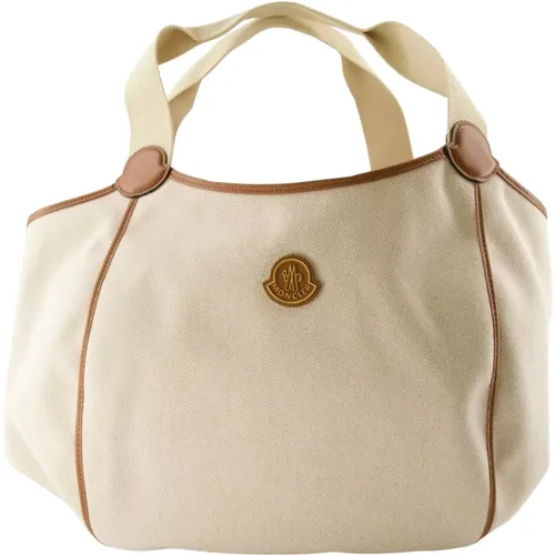 Moncler - Bags > Handbags - Beige - Moncler - Modalova