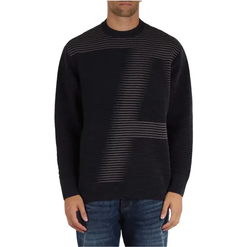 Knitwear > Round-neck Knitwear - - Armani Exchange - Modalova