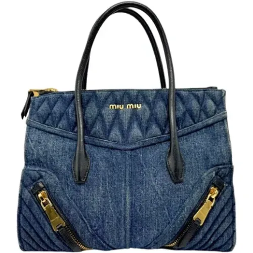 Pre-owned > Pre-owned Bags > Pre-owned Tote Bags - - Miu Miu Pre-owned - Modalova