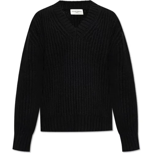 Knitwear > V-neck Knitwear - - Officine Générale - Modalova