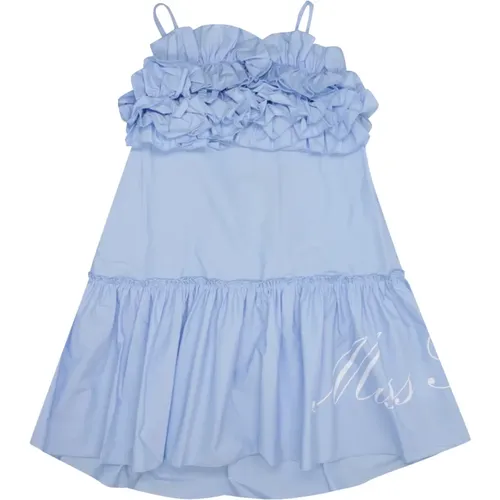 Blumarine - Kids > Dresses - Blue - Blumarine - Modalova