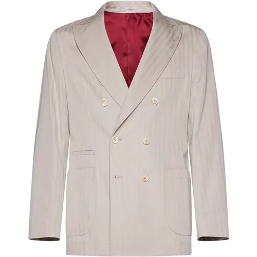 Jackets > Blazers - - BRUNELLO CUCINELLI - Modalova