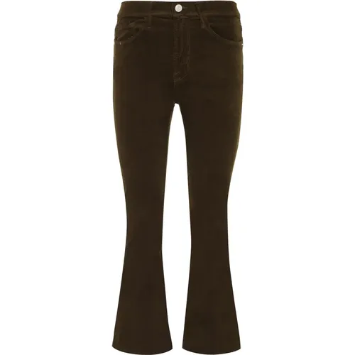 Trousers > Cropped Trousers - - Frame - Modalova