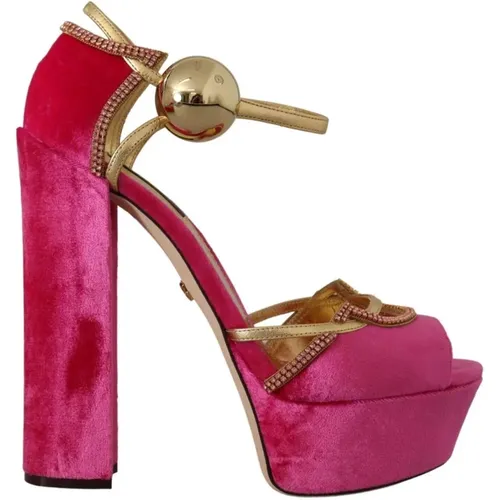 Shoes > Sandals > High Heel Sandals - - Dolce & Gabbana - Modalova