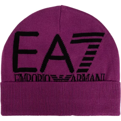 Accessories > Hats > Beanies - - Emporio Armani EA7 - Modalova