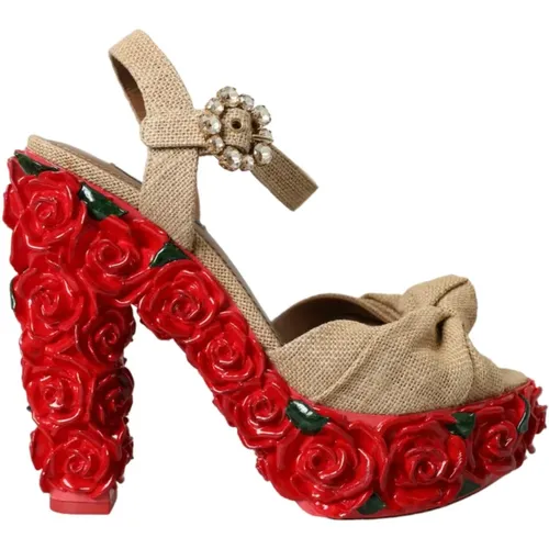 Shoes > Sandals > High Heel Sandals - - Dolce & Gabbana - Modalova