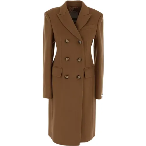 Coats > Double-Breasted Coats - - SPORTMAX - Modalova