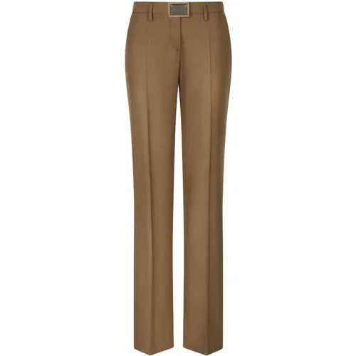 Trousers > Straight Trousers - - Dolce & Gabbana - Modalova