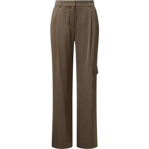 Trousers > Straight Trousers - - comma - Modalova