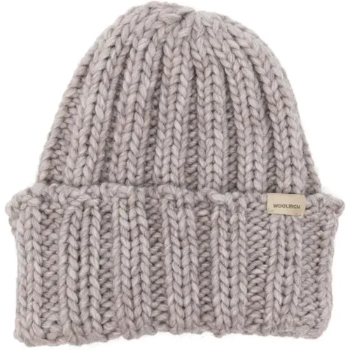 Accessories > Hats > Beanies - - Woolrich - Modalova