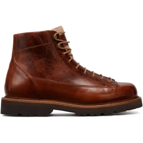 Shoes > Boots > Lace-up Boots - - BRUNELLO CUCINELLI - Modalova