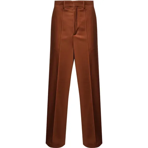 Trousers > Straight Trousers - - Nineminutes - Modalova