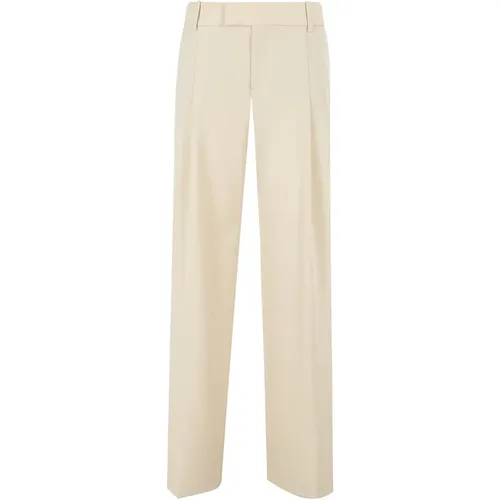 Trousers > Straight Trousers - - Federica Tosi - Modalova