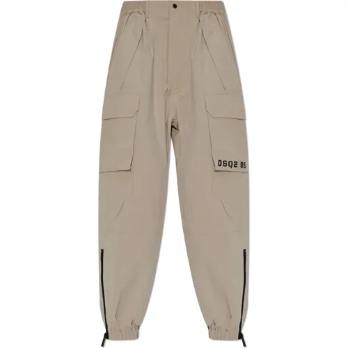 Trousers > Wide Trousers - - Dsquared2 - Modalova