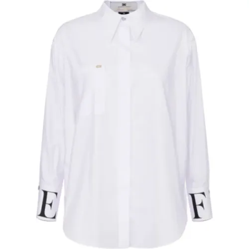 Blouses & Shirts > Shirts - - Elisabetta Franchi - Modalova