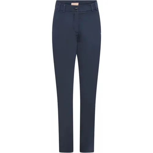 Gustav - Trousers > Chinos - Blue - Gustav - Modalova