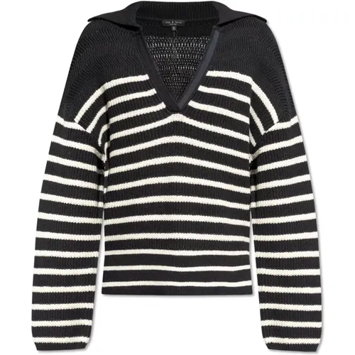 Knitwear > V-neck Knitwear - - Rag & Bone - Modalova