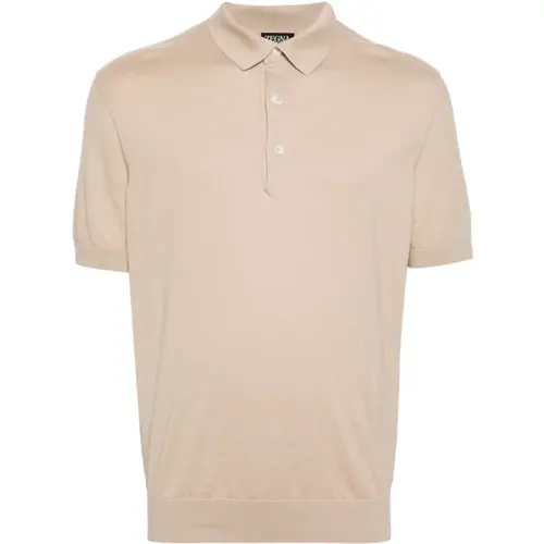 Tops > Polo Shirts - - Ermenegildo Zegna - Modalova