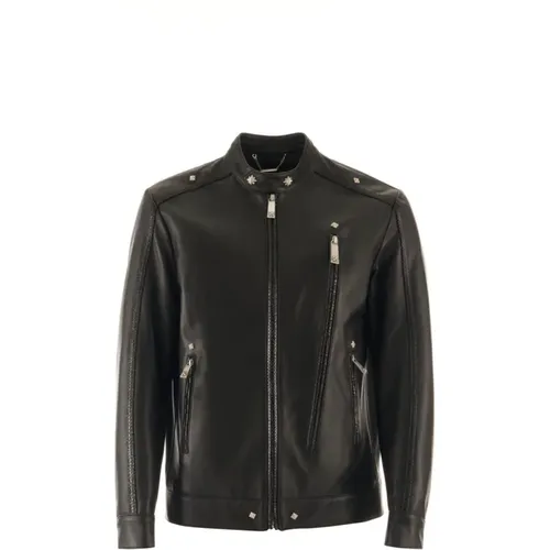 Jackets > Leather Jackets - - John Richmond - Modalova