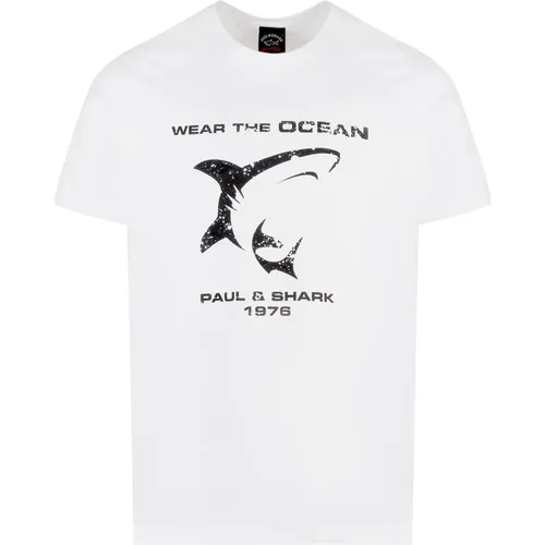 Tops > T-Shirts - - PAUL & SHARK - Modalova