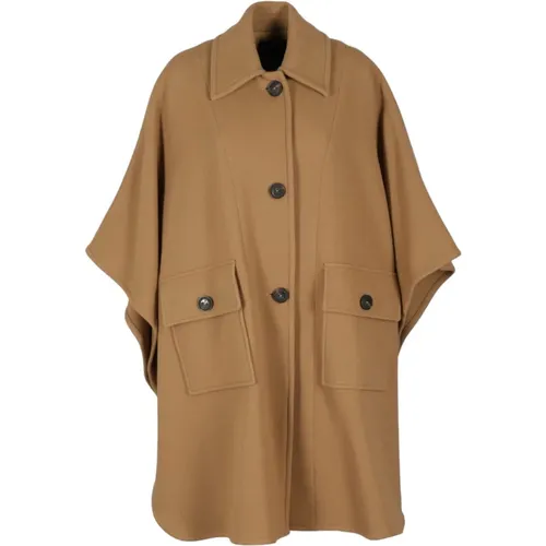 Coats > Single-Breasted Coats - - pinko - Modalova