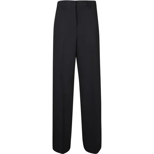 Trousers > Wide Trousers - - Blanca Vita - Modalova