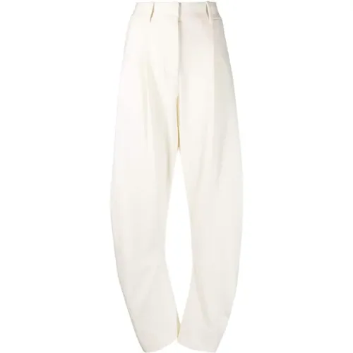 Off - Trousers > Straight Trousers - - Off White - Modalova