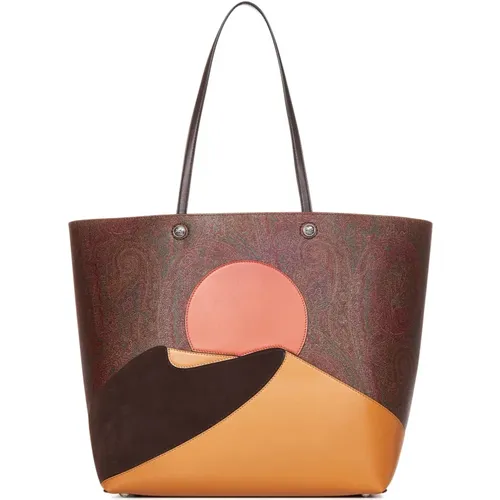 Etro - Bags > Tote Bags - Brown - ETRO - Modalova