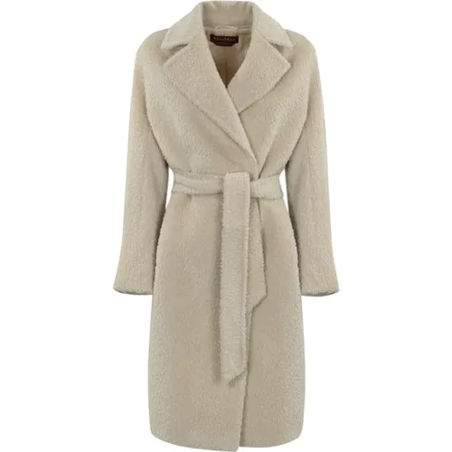 Coats > Belted Coats - - Max Mara Studio - Modalova