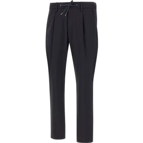 Trousers > Slim-fit Trousers - - Herno - Modalova