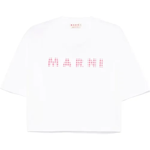 Marni - Tops > T-Shirts - White - Marni - Modalova