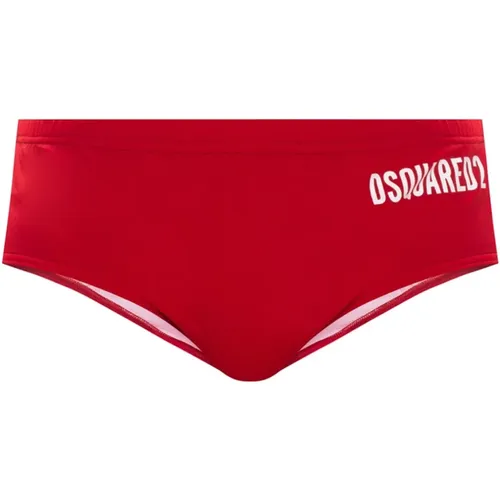 Dsquared2 - Swimwear - Red - Dsquared2 - Modalova