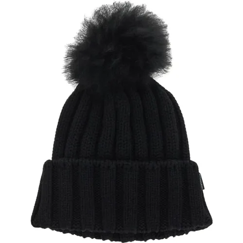 Accessories > Hats > Beanies - - Woolrich - Modalova