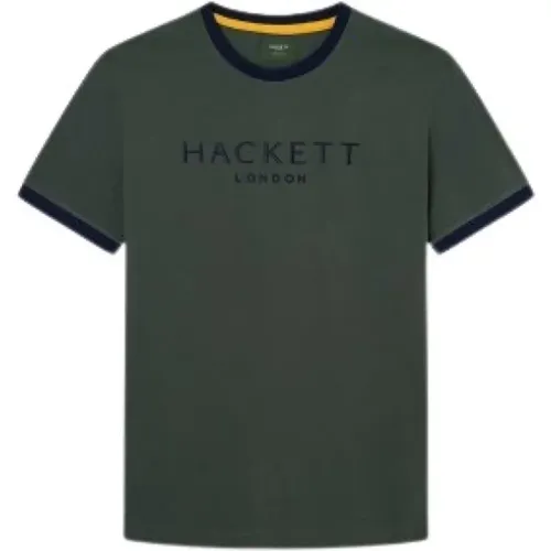Hackett - Tops > T-Shirts - Green - Hackett - Modalova