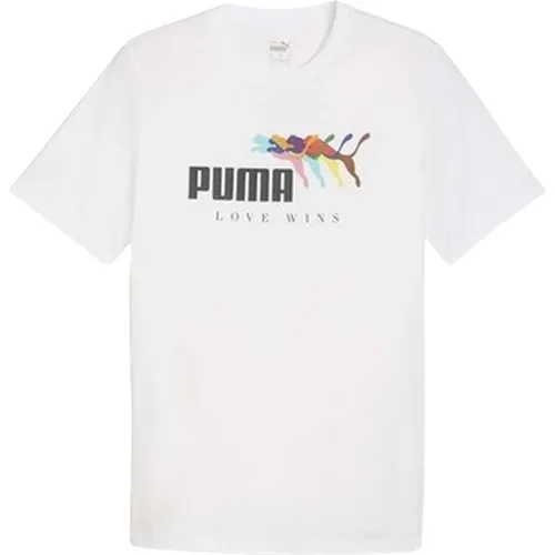 Puma - Tops > T-Shirts - White - Puma - Modalova