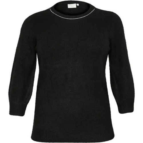 Knitwear > Round-neck Knitwear - - Kaffe Curve - Modalova