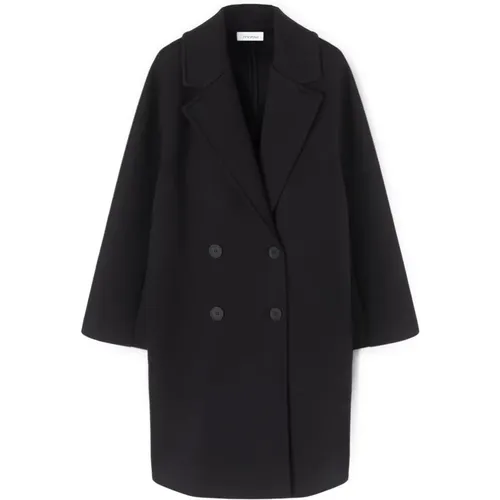Coats > Double-Breasted Coats - - Motivi - Modalova