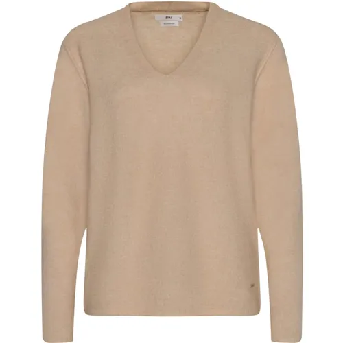 Knitwear > V-neck Knitwear - - BRAX - Modalova