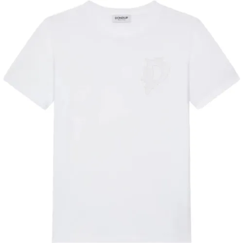 Dondup - Tops > T-Shirts - White - Dondup - Modalova