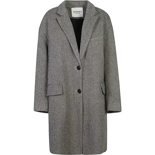 Coats > Single-Breasted Coats - - Isabel Marant Étoile - Modalova