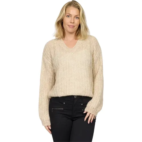 Knitwear > V-neck Knitwear - - 2-Biz - Modalova