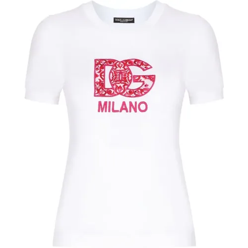 Tops > T-Shirts - - Dolce & Gabbana - Modalova