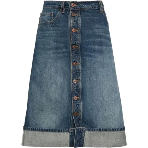 Skirts > Denim Skirts - - Victoria Beckham - Modalova