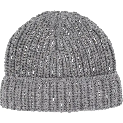 Accessories > Hats > Beanies - - Ermanno Scervino - Modalova