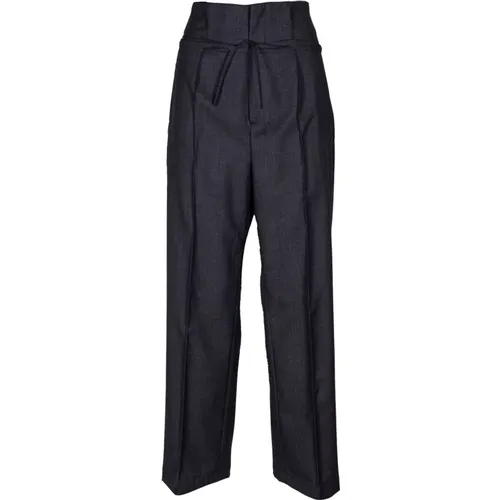 Trousers > Wide Trousers - - Erika Cavallini - Modalova