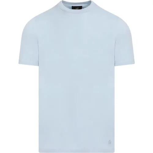 Dunhill - Tops > T-Shirts - Blue - Dunhill - Modalova